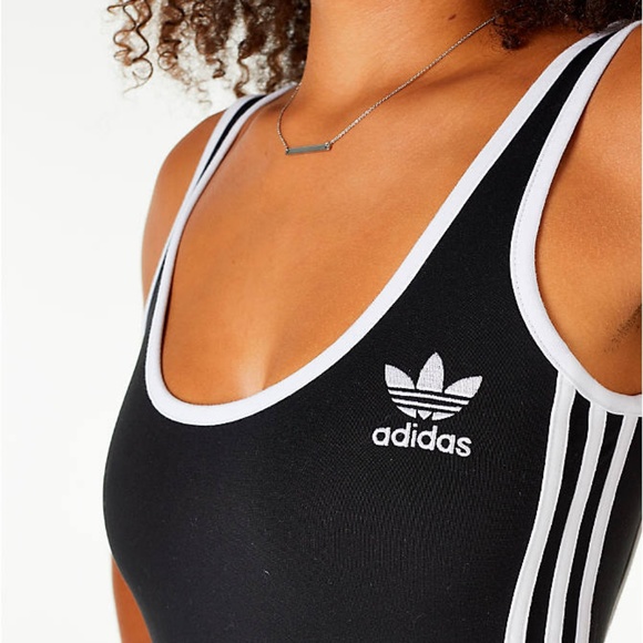 ❌SOLD ❌Adidas 3 Stripe Bodysuit - Picture 4 of 6